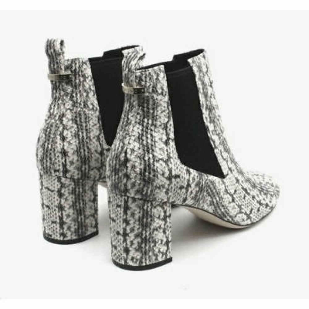 Cole Haan Nitasha Python Gray Leather Bootie Snak… - image 7